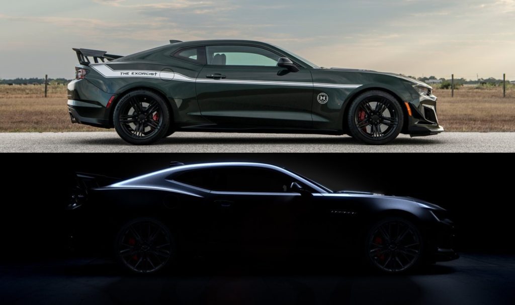 Chevrolet Camaro Collector's Edition and Hennessey Camaro Exorcist Final Edition