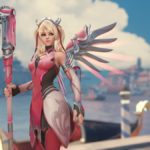 Overwatch 2 brengt de iconische roze Mercy-skin terug