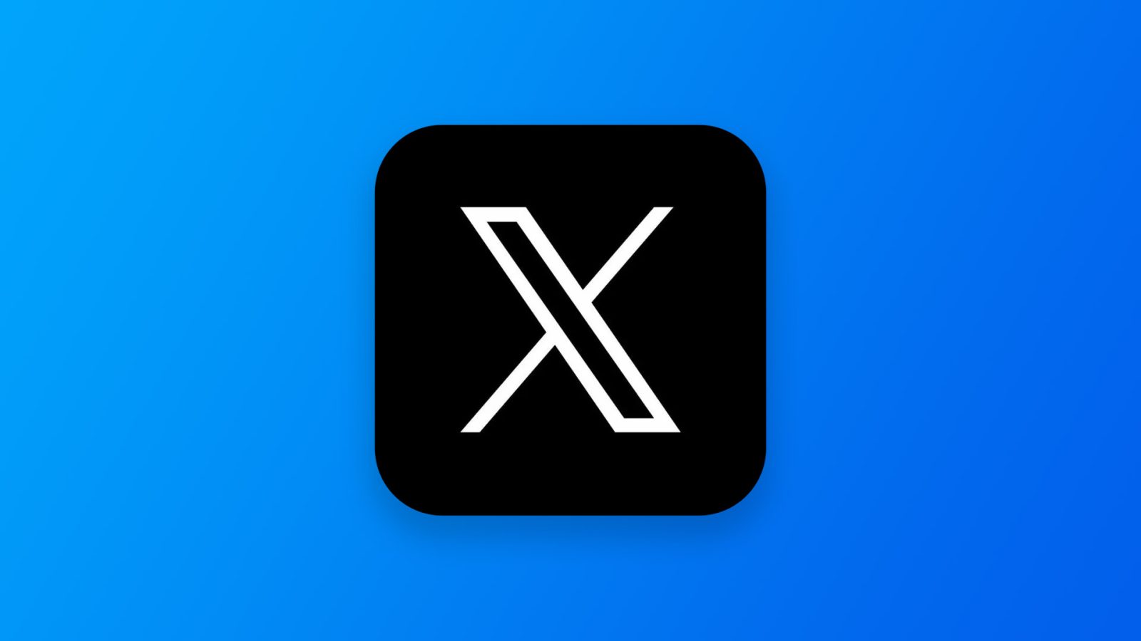 X Twitter-logo app-pictogram