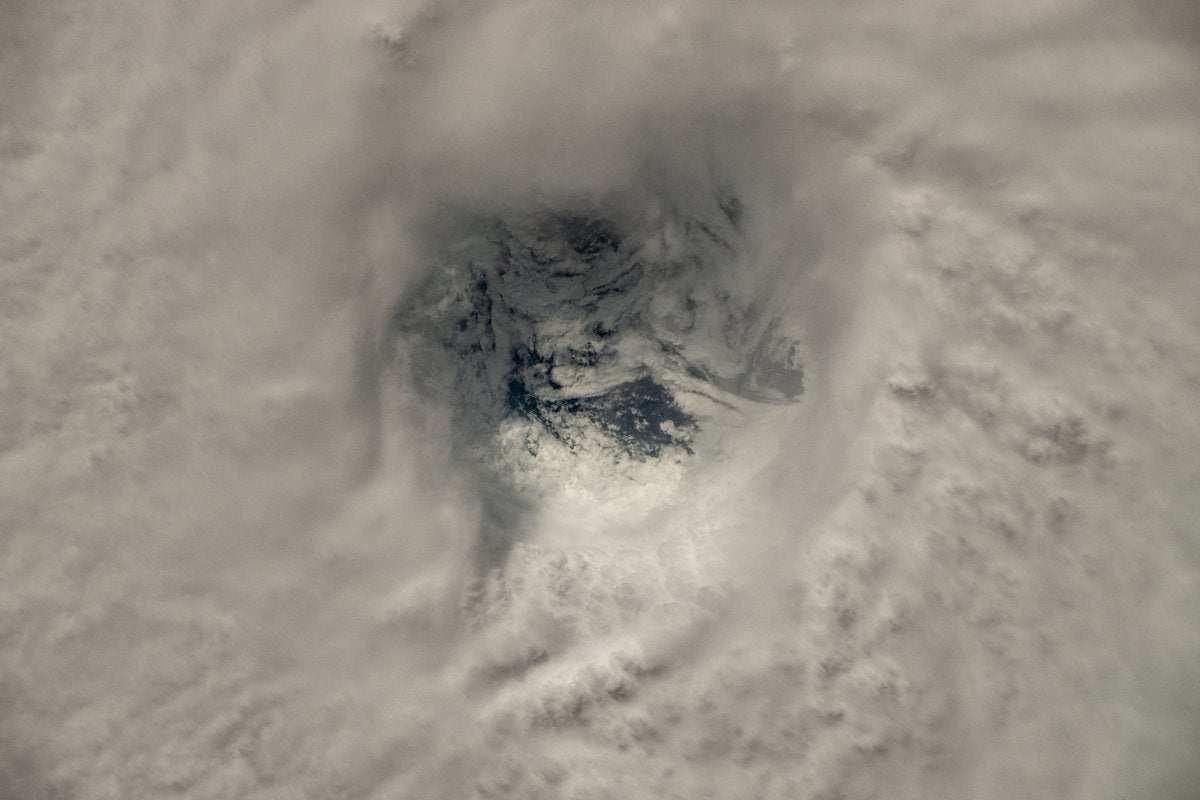Orkaan Beryl werd maandag gefotografeerd vanuit het internationale ruimtestation terwijl hij door de Caribische Zee trok